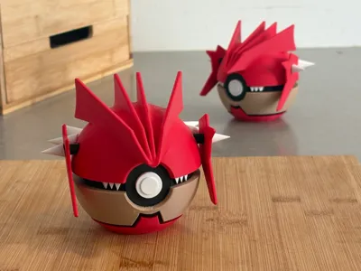 Groudon poke ball