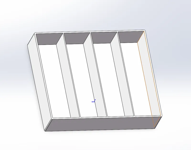 4-compartment storage box/4格收纳盒