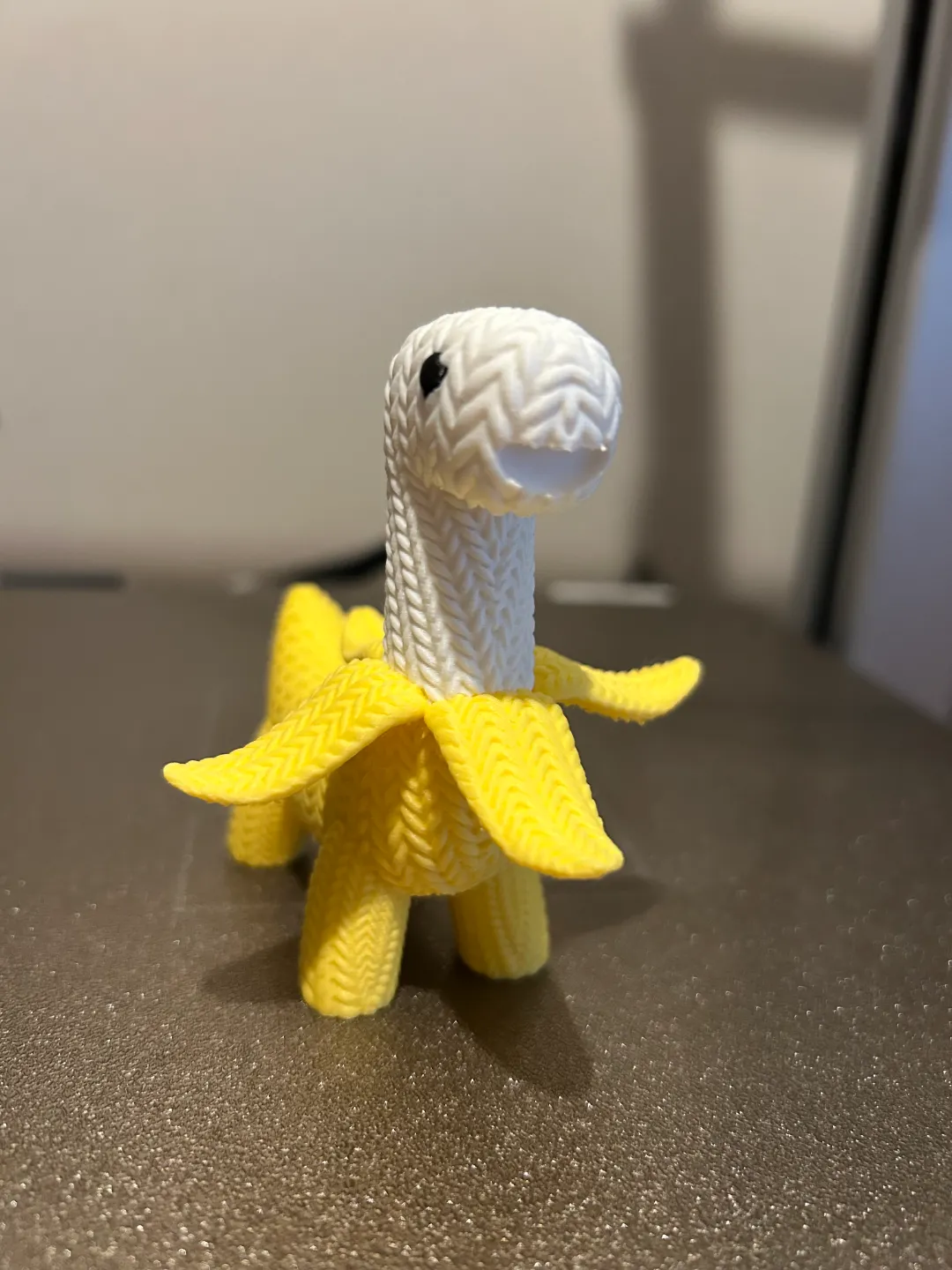 Cute Knitted Banana-Saurus view 3