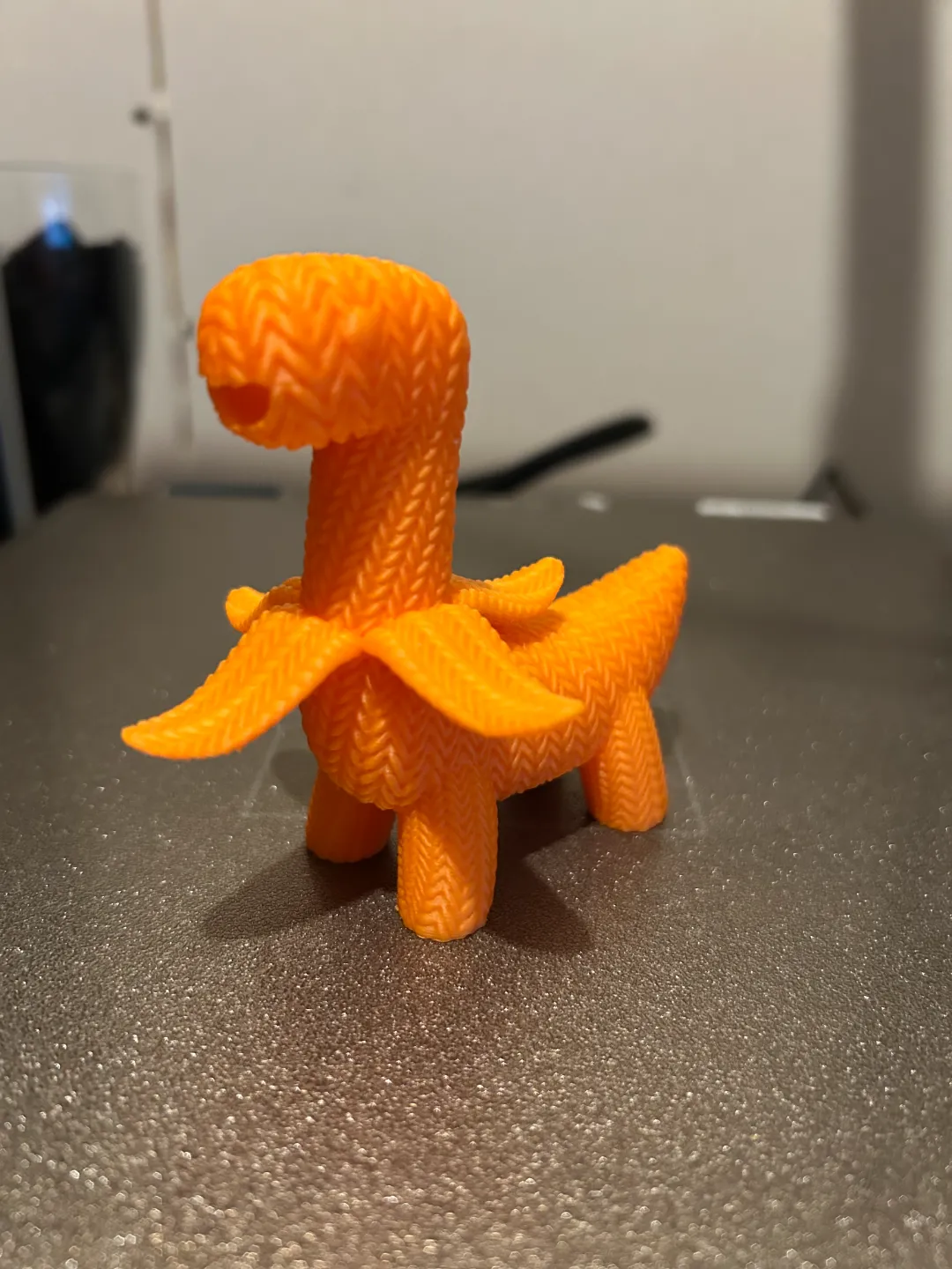 Cute Knitted Banana-Saurus view 2
