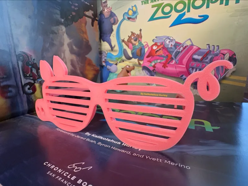 Nick's piggy glasses 尼克的小猪眼镜