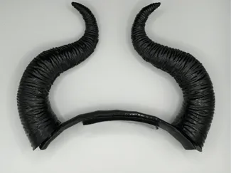 Maleficent horns - Headset attachment(VELCRO-TAPE)
