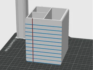 Notebook Page Pen Organizer