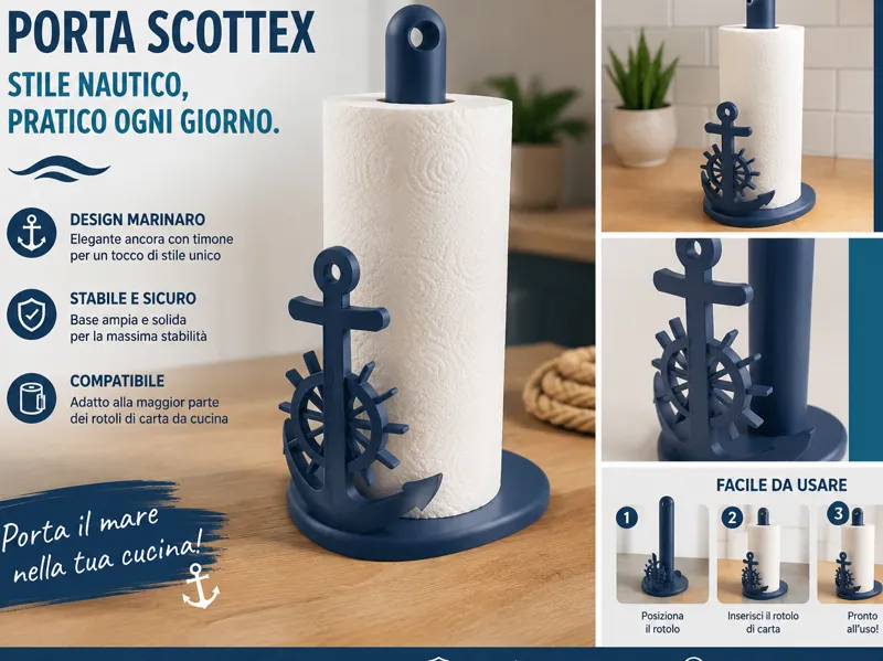 Porta Scottex Stile Marino