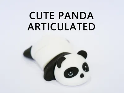 Adorable Articulated Panda