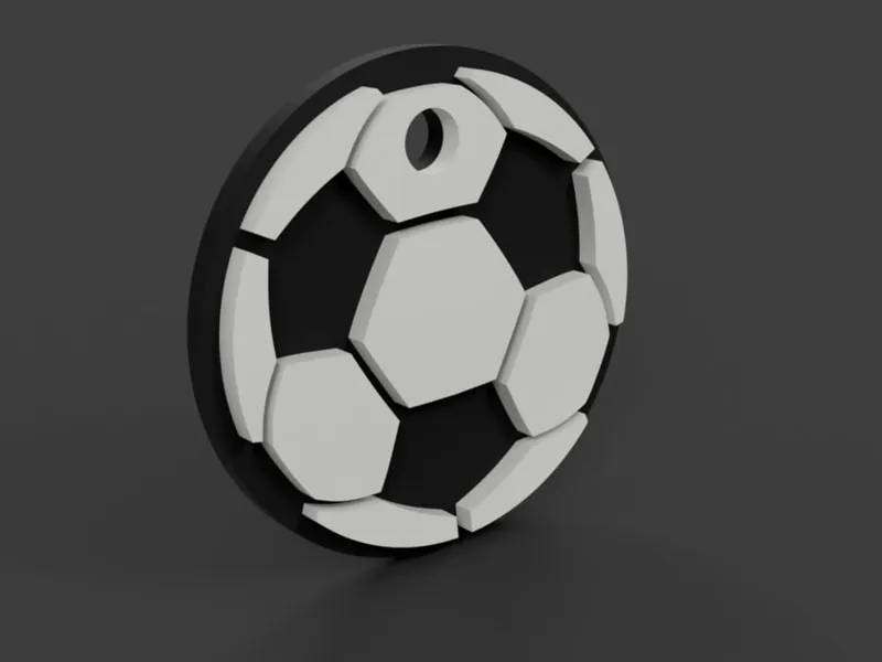Soccer Key Chain