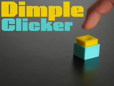 Dimple Clicker Button Fidget