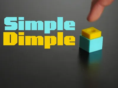 Simple Dimple Clicker Button Fidget