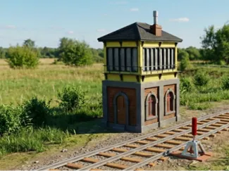CyberExpress Train Track Switch