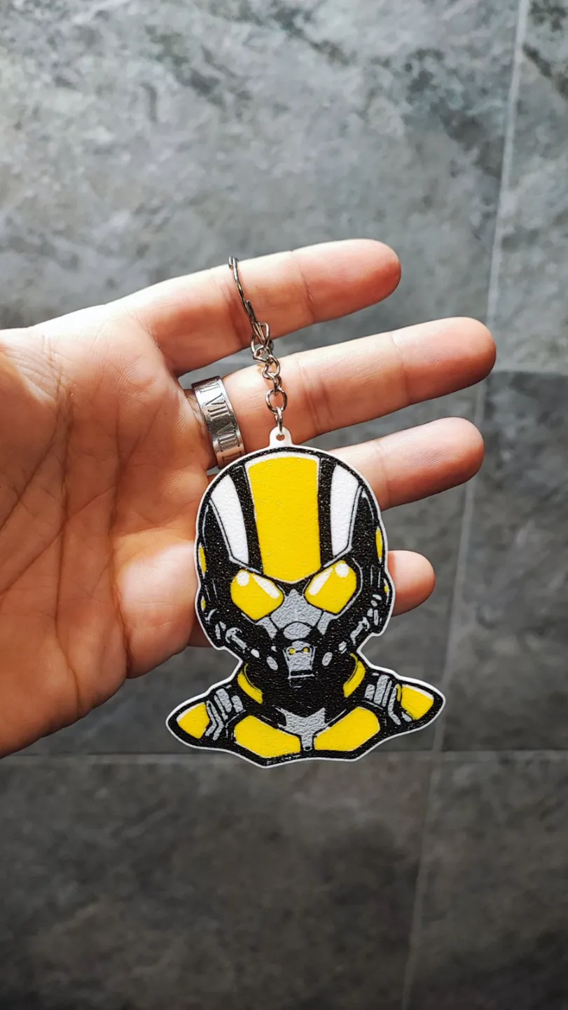 The Wasp Keychain by Garuda3D - MakerWorld