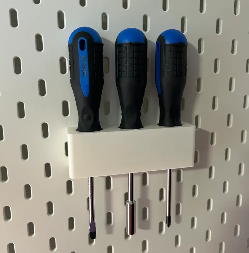 Skadis 3 Screwdriver Holder