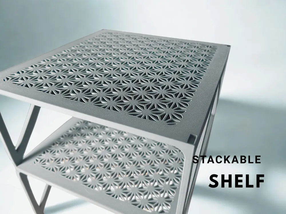 Strong stackable shelf - Free 3D Print Model - MakerWorld