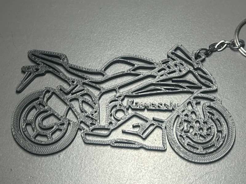 Kawasaki ninja keychain