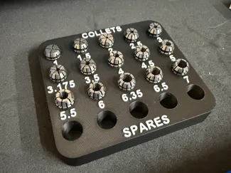 ER11 CNC Collet Organiser Holder
