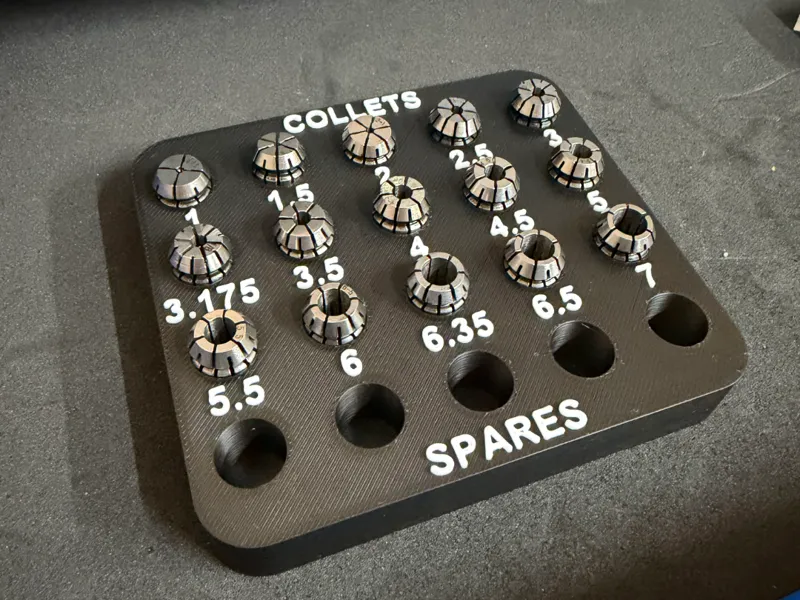 ER11 CNC Collet Organiser Holder