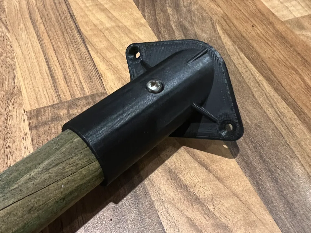 Support de fixation pour manche de balai