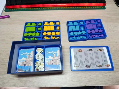Sardegna boardgame insert