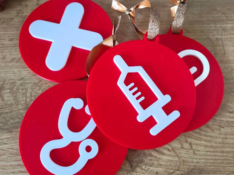 Medical Ornaments - Christmas Set 