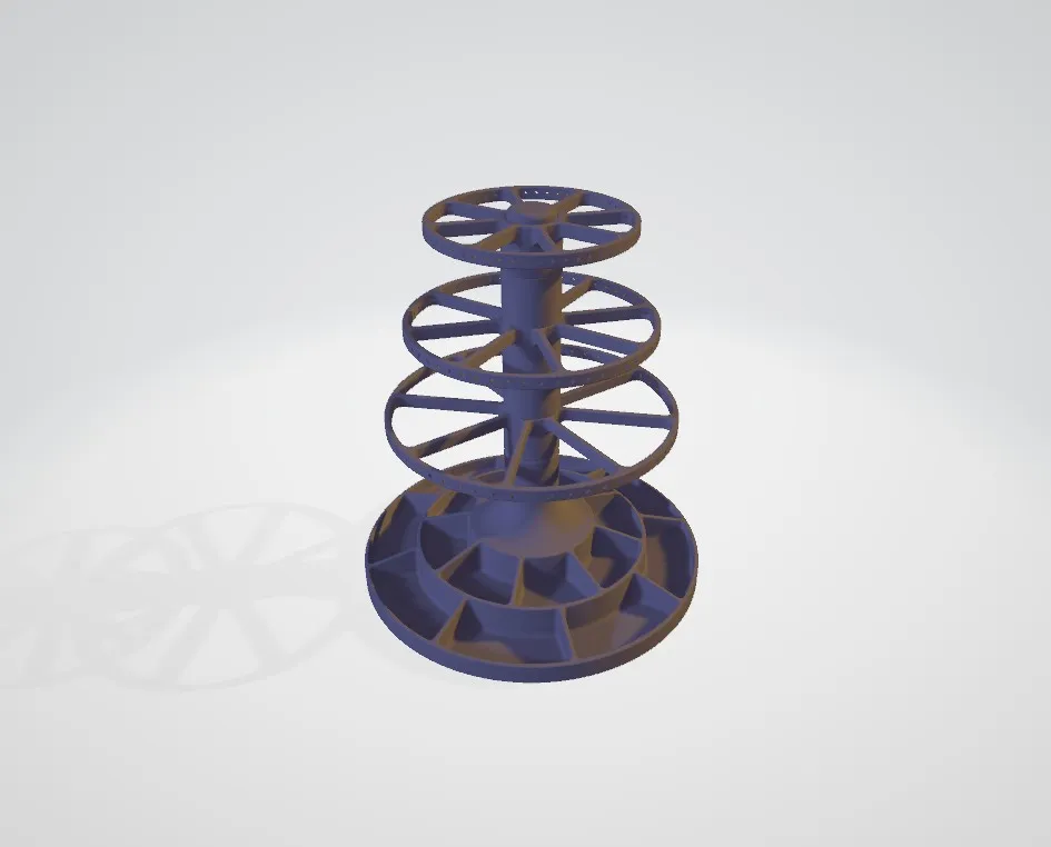 XXL Earring organize ,with rotating top parts. view 4