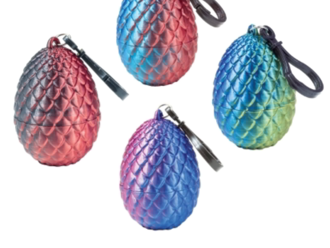 Dragon key chain egg