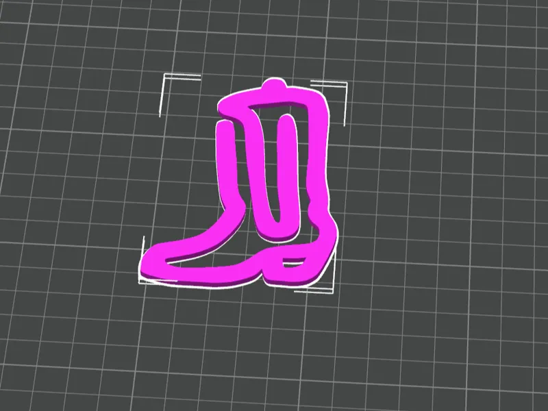 flexible Boot Bookmark