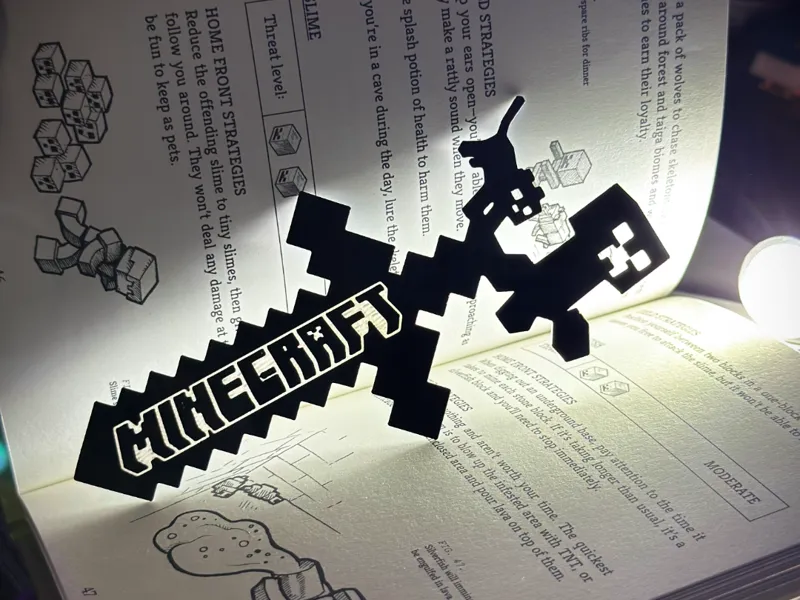 Minecraft Bookmark