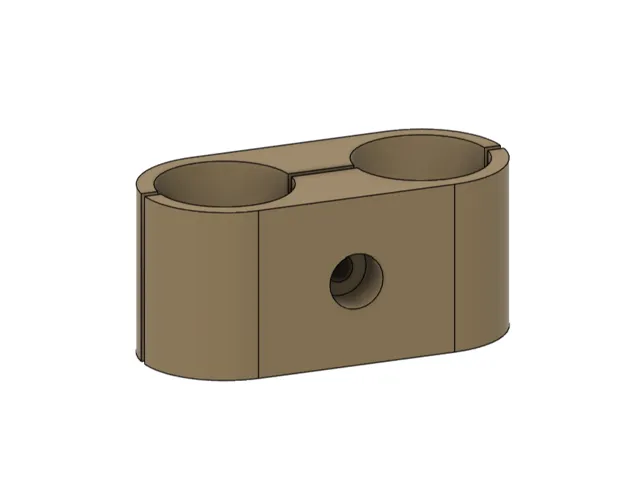 AIO liquid cooler tube bracket (16mm)