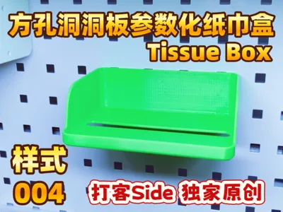 DKS SquareHole Pegboard Parametric Tissuebox 004
