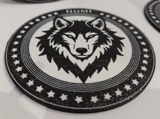 Coaster wolf