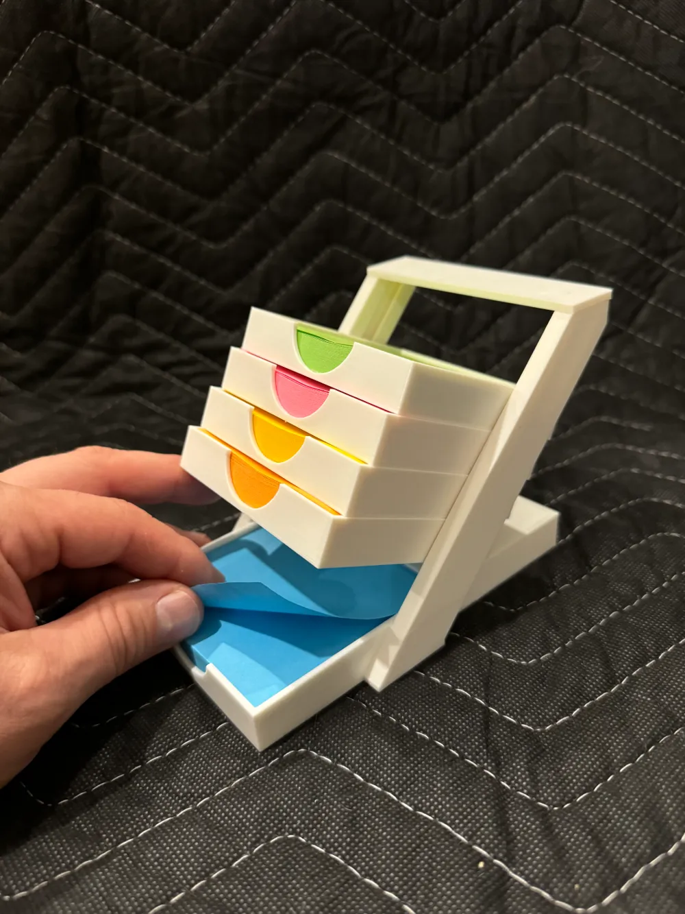 Sticky note organizer - Stair shaped - No support by Sediment Print ...