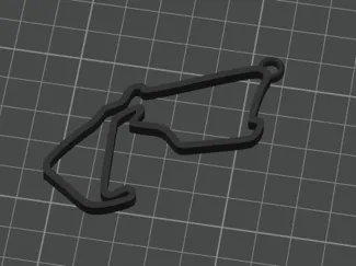 Silverstone keyring 