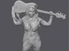 Female bass player 100mm 0.16mm layer, 2 walls, 15% infill