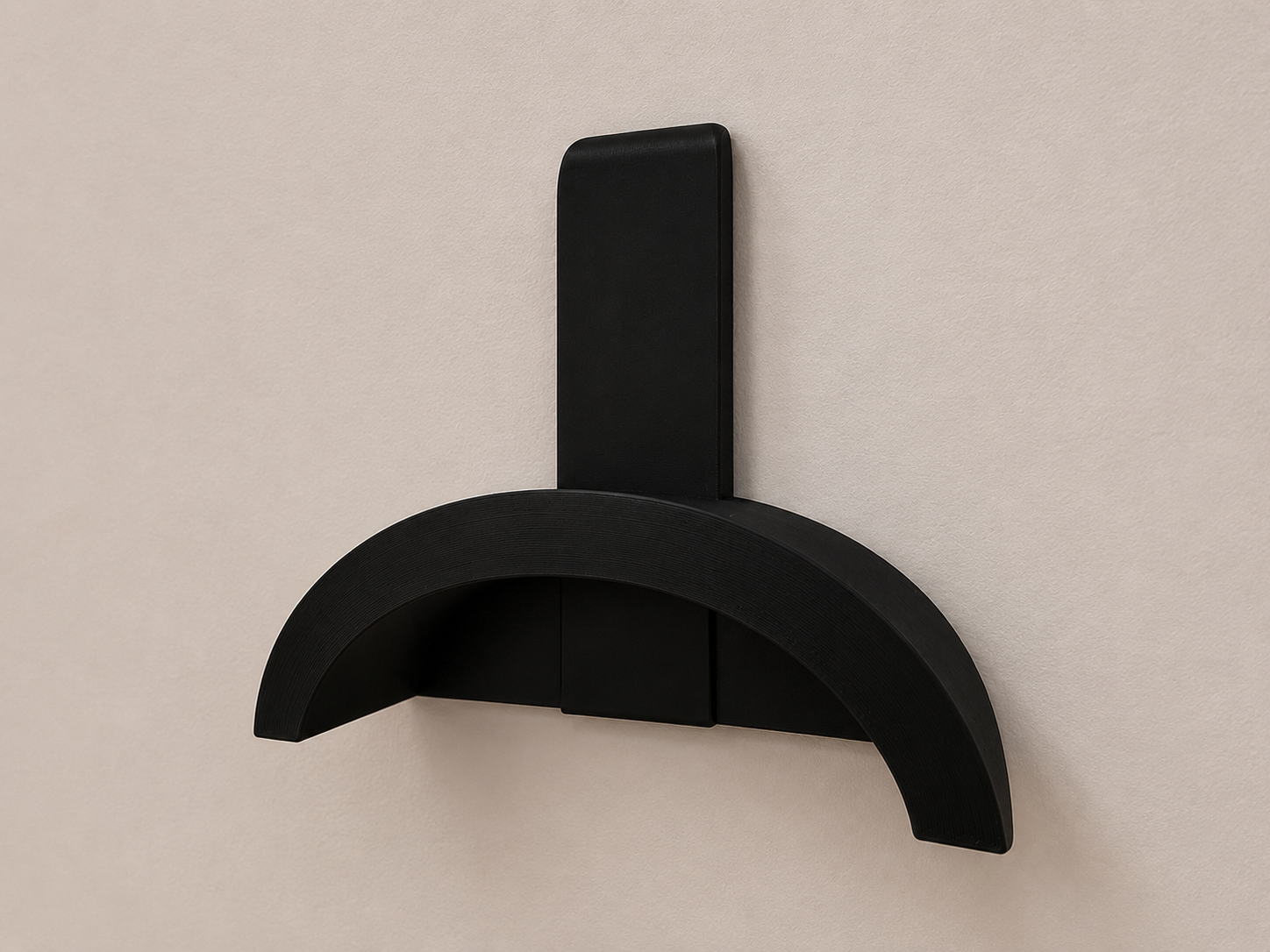 Cap hanger removeable wall mount
