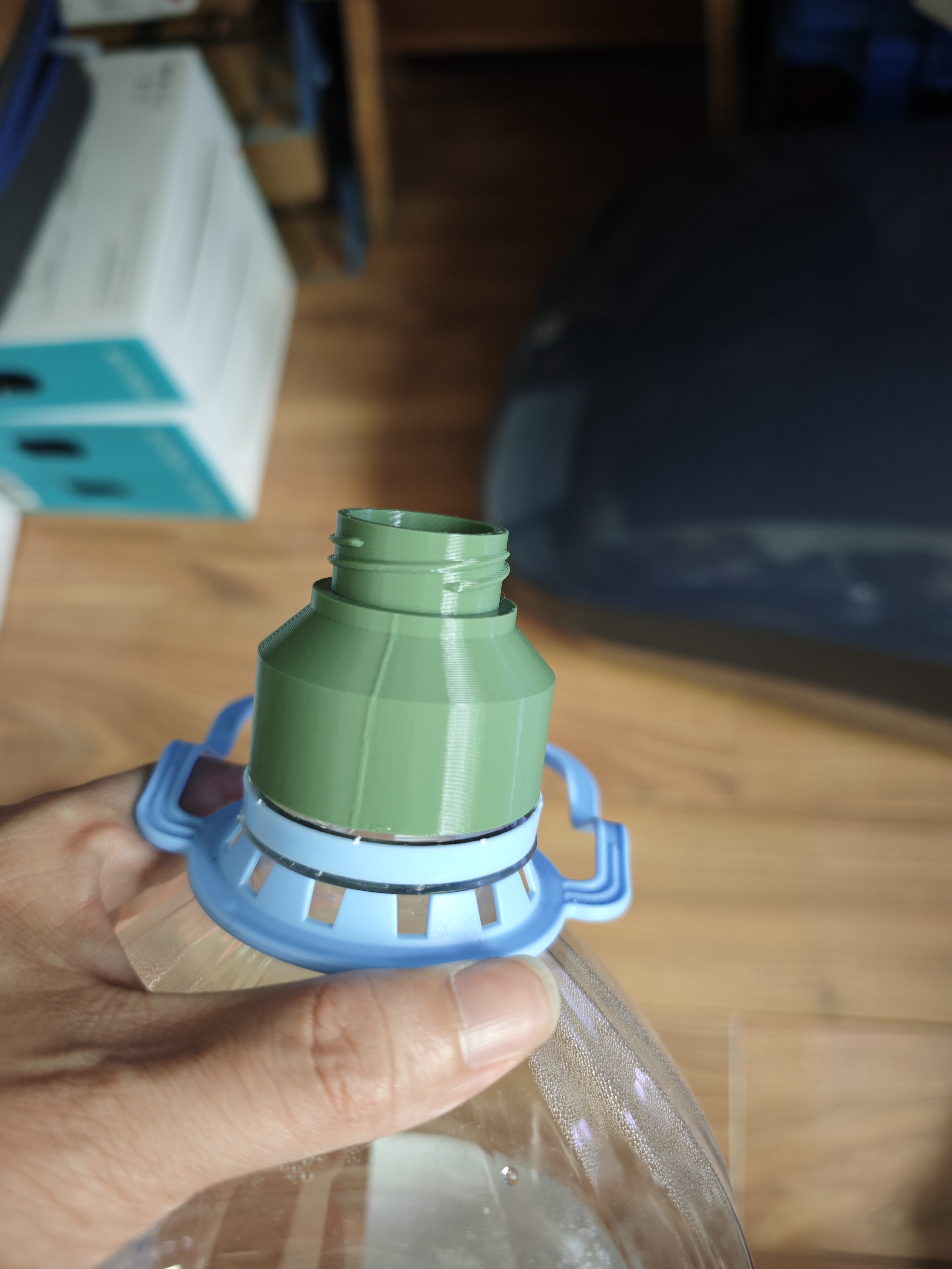 Miniatura 13 do modelo 3D 全规格瓶口转接规格转换器