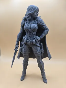 Figura decorativa: Serena – Fantasy Rogue Statue — vista de referencia 5