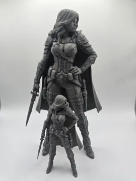 Figura decorativa: Serena – Fantasy Rogue Statue — vista de referencia 4