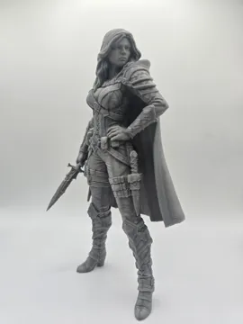Figura decorativa: Serena – Fantasy Rogue Statue — vista de referencia 3