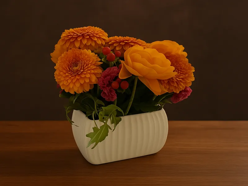 Floral foam planter