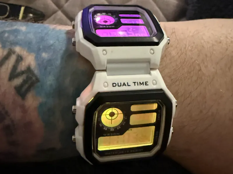 Alien Inspired Dual Watch Head (Casio) Link