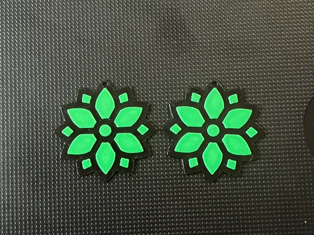 flower earrings