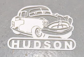 Hudson Hornet Wall Sign