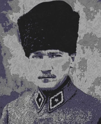 Ataturk Portrait (HueForge)