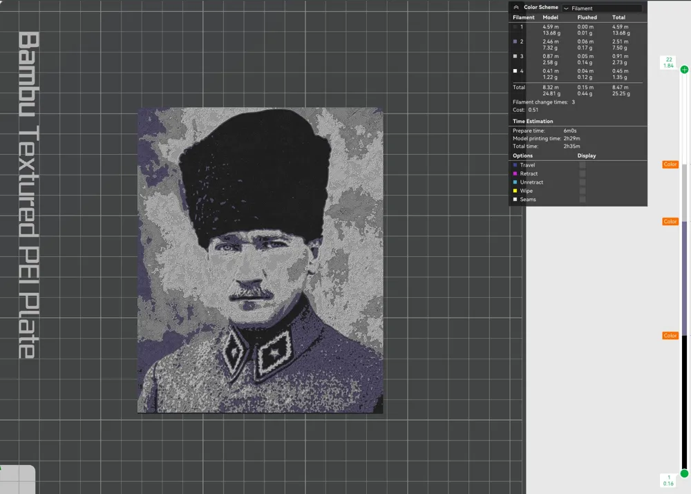 Özel Tasarım Atatürk Portresi Biblo Dekoratif Hediyelik Koleksiyonluk Süs