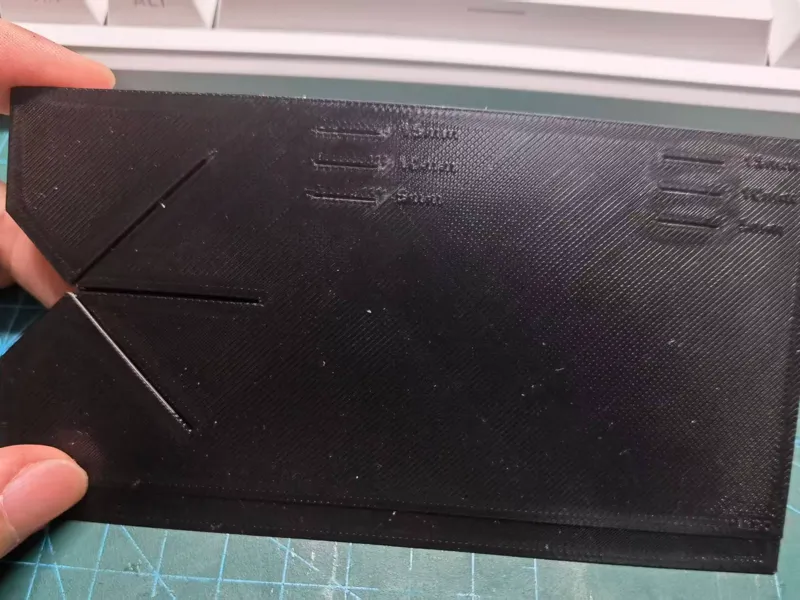 Film scraper 90°