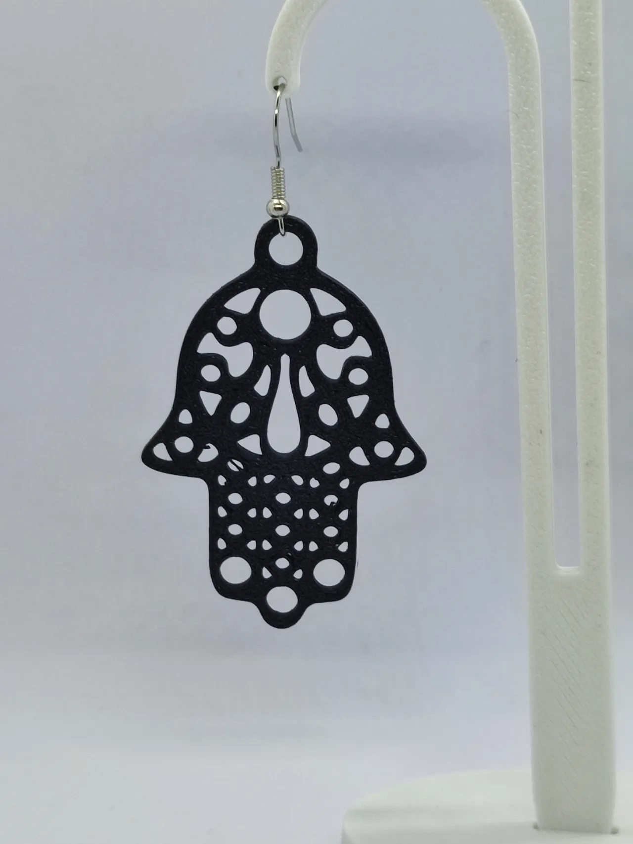 Pendientes mano de Fatima o Hamsa view 4