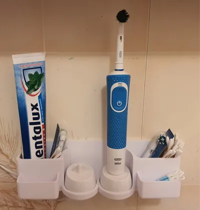 Oral B double toothbrush holder