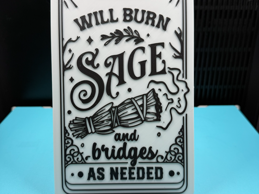 Sage card #2 will burn bridges - 1