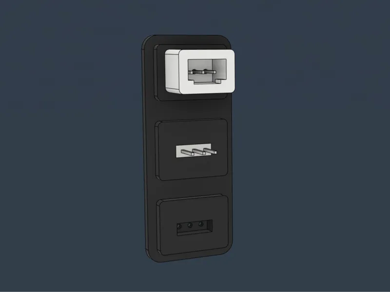 JST XH 3-pin Male connector
