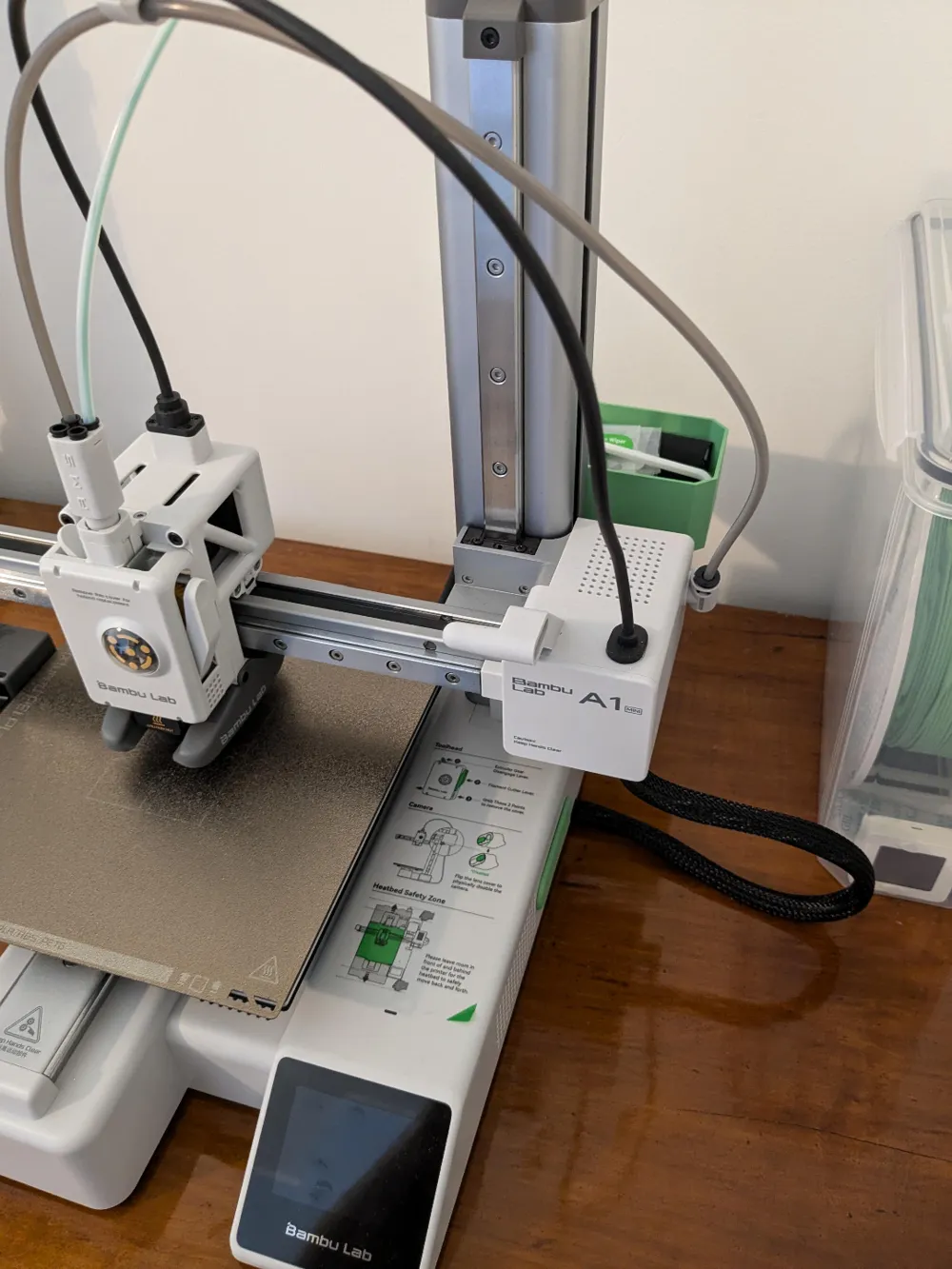 A1 mini rear tray by Raspi748 - MakerWorld