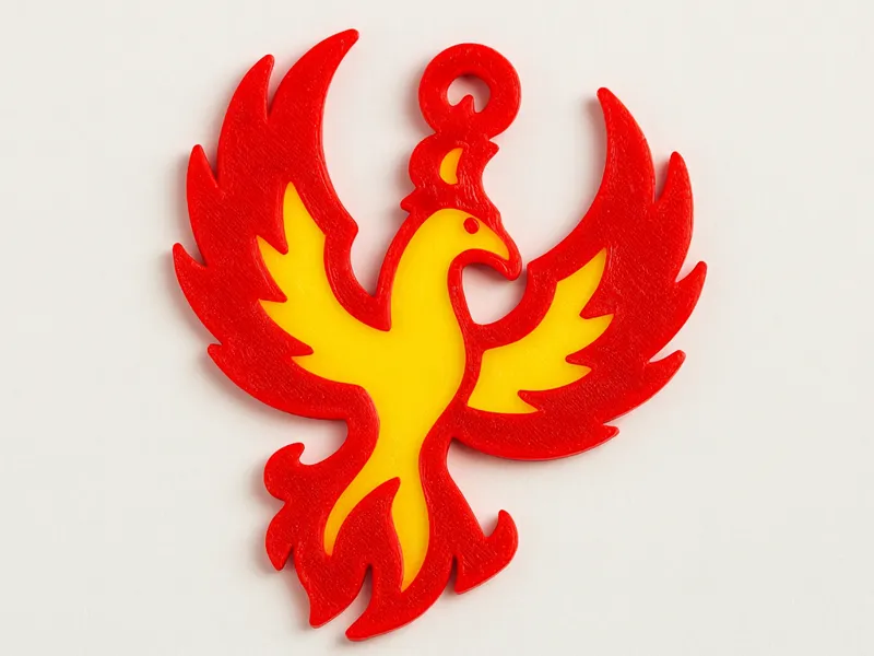 Phoenix Keychain